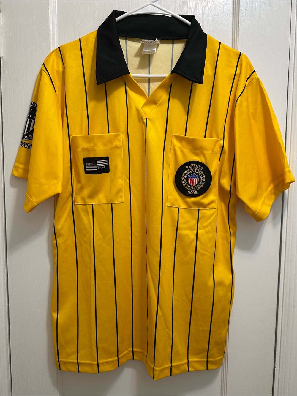 Men's Yellow Referee Jersey